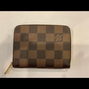 Louis Vuitton Damier Zippy Coin Purse N63070